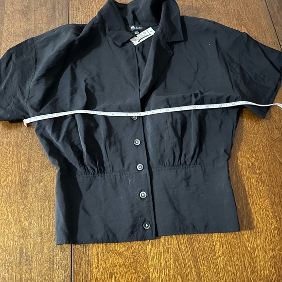 Madewell Drapey Button-Down Top NWT - Picture 6 of 6